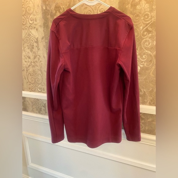 Nike Don Bosco Burgundy Quarter-Zip Top - Picture 4 of 4